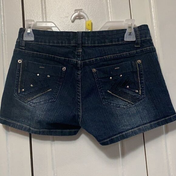 U-51 Jean Shorts Dark Wash size 5/6 - Picture 4 of 9